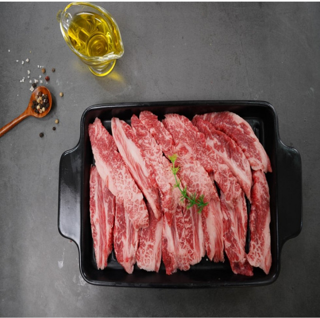 [우리집 고기] 한우 황제 갈비살 300g, 1개