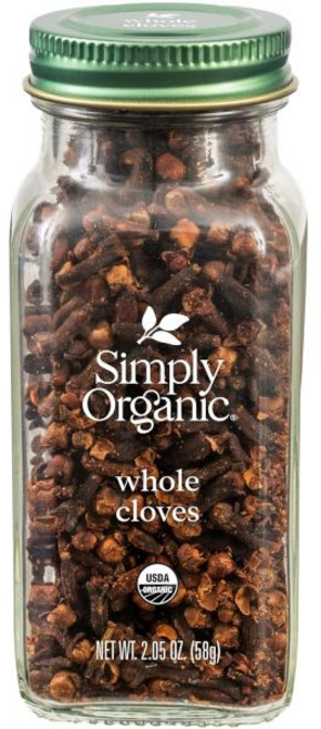 Simply Organic 커리 카레 심플리 오가닉 인증 가루 3온스 3팩 향기로운 블렌드 11 인도 요리 향신료 육류 해산물 두부용, 통 정향, 2.05 온스 (1개 팩)
