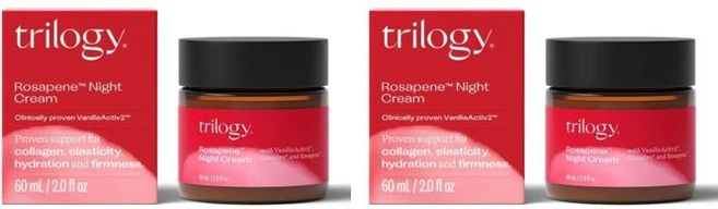 트릴로지 로사펜 나이트 크림 60ml 2개 trilogy Rosapene Night Cream 60ml - 쿠팡