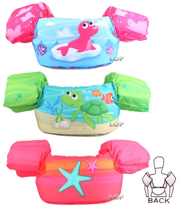 콜맨 유아용 퍼들점퍼 착용형 유아동 튜브 코스트코, 1개, 03_핑크 아기물개