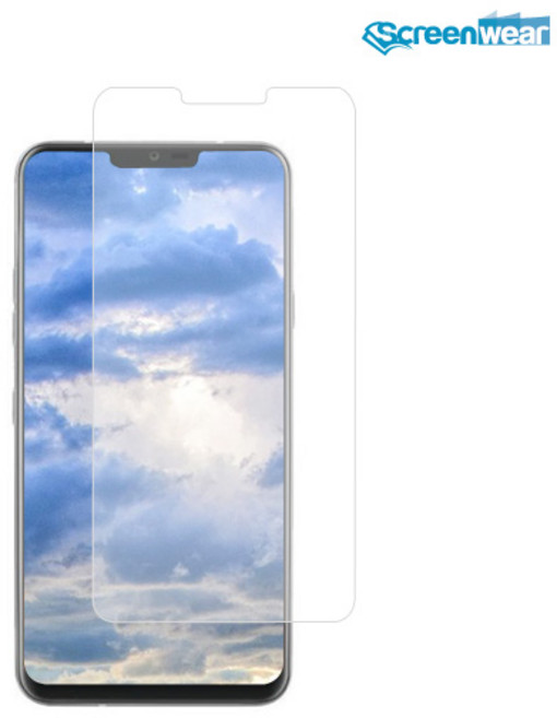 [스크린웨어]LG G7 씽큐 고투명 액정보호 필름 1+1, 지문방지(2매)