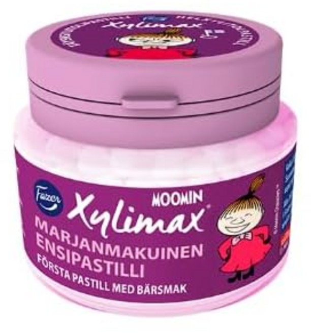 파첼 자일리맥스 리틀믹시리톨 베리맛 파스텔리 캔디 200립입 90g × 1박스 핀란드의 충치 예방 태블릿, 1개