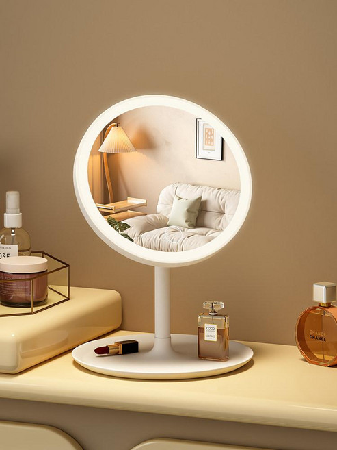 LED 탁상거울 좌우반전 남이보는내얼굴 거울, 13. 전원 연결 사용 권장