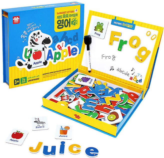 글자퍼즐 자석놀이 자석교구 영어자석 매칭퍼즐 영어, 1개