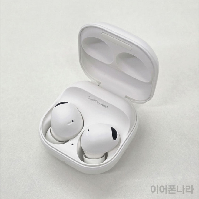 삼성 버즈2프로 중고 정품 왼쪽 오른쪽 본체 충전케이스 풀세트, 본체(충전케이스), 필요없어요, 화이트