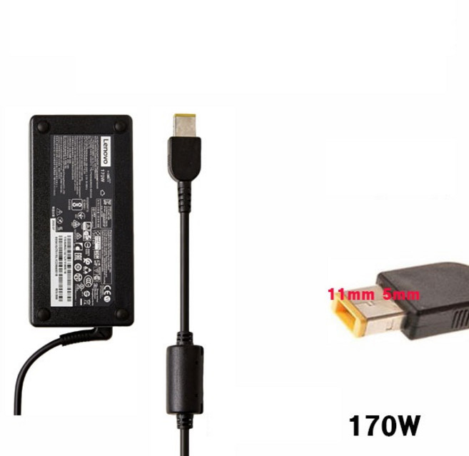 Lenovo 노트북 충전기 20V-8.5A 170W ADL170NLC3A 케이블 포함, 1개