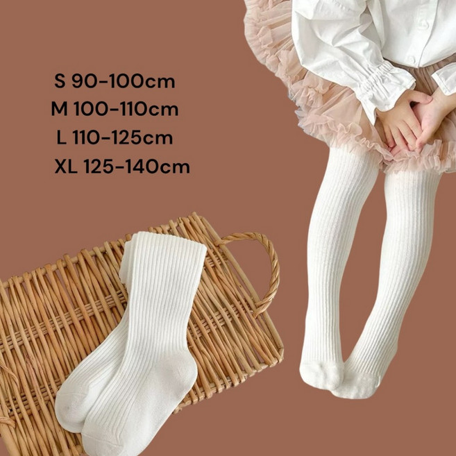 兒童連褲襪 S 90-100cm M 100-110cm L 110-125cm XL 125-140cm
