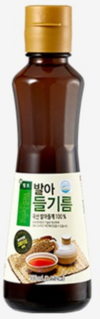 청오 국산 100% 발아 들기름 300ml, 1개