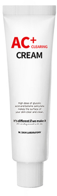더블유피부연구소 AC+ 클리어링 크림, 1개, 60ml