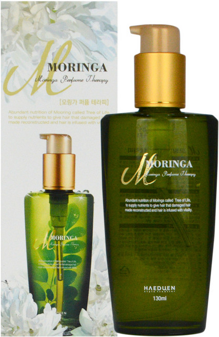 해든 모링가 퍼퓸 테라피 헤어 오일 에센스 130ml, 1개