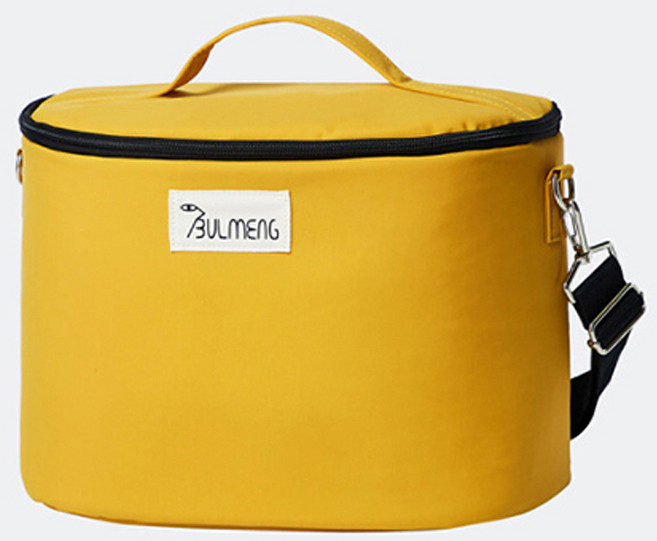 불멍 디팩 보냉팩 캠핑 백패킹 수납가방, 옐로우