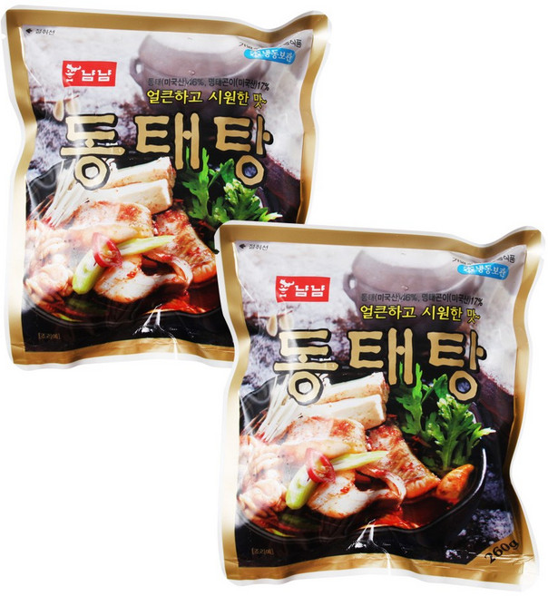 냠냠 동태탕 260g, 2개