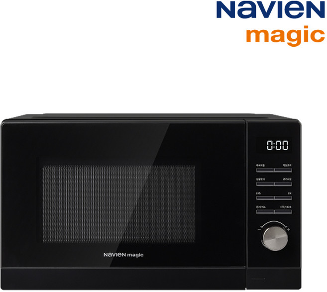 23L 플랫형 다이얼+버튼식 전자레인지 MWR-1512EF 블랙