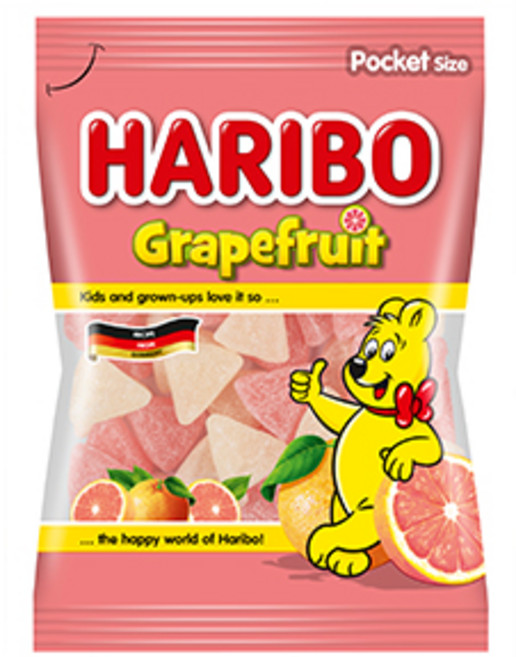 하리보 그레이프 프루트 젤리, 100g, 5개