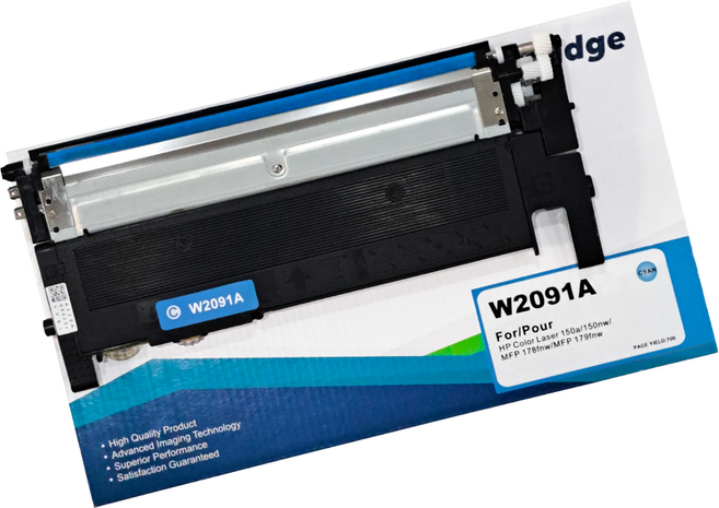 【Co-create 合創】HP 119A 副廠彩色碳粉匣 W2090A 黑色 全新晶片 適用150a/150nw, 全新晶片｜W2091A藍色, 1個
