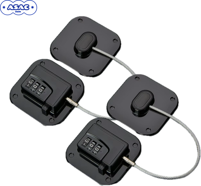 2p 냉장고 서랍장 사물함 자물쇠 시건장치 무타공 잠금장치