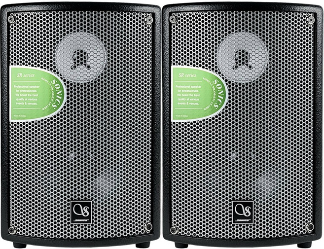 스피커 소닉스 PRO-K 시리즈(3종) 국산 풍부한 중저음 부드러운 음색 업소용 SM, 6인치 PRO-K600 2개