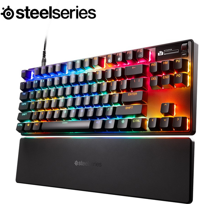 스틸시리즈 APEX PRO TKL GEN3 ( US or KR) 자석축 기계식 게이밍 키보드 / 공식 판매점, 마그네틱축(자석축), APEX PRO TKL GEN3 US, ST-64740