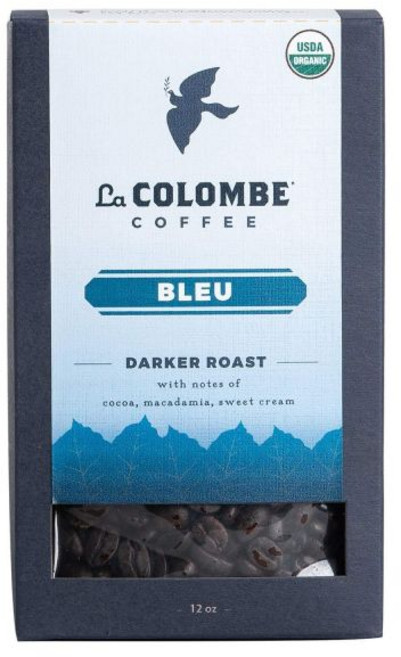 La Colombe 브라질 커피 라 콜롱 몬테카를로 미디엄 로스트 원두 우유 초콜릿 그래햄 크래커 블랙 체리 향 5파운드 1팩, Bleu, 12 온스 (1개 팩)