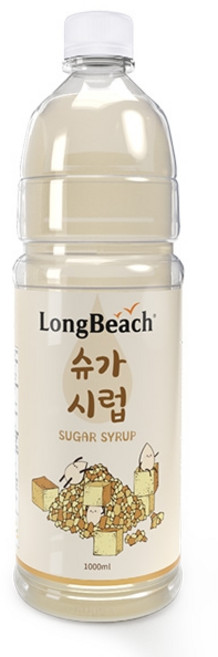 롱비치 SUGAR SYRUP, 1L, 1개