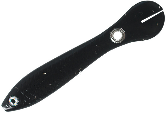 아띠꼴로 미노우 소프트 베이트 배스웜 루어웜 버클리웜, 블랙6.7cm, 1세트, 2g