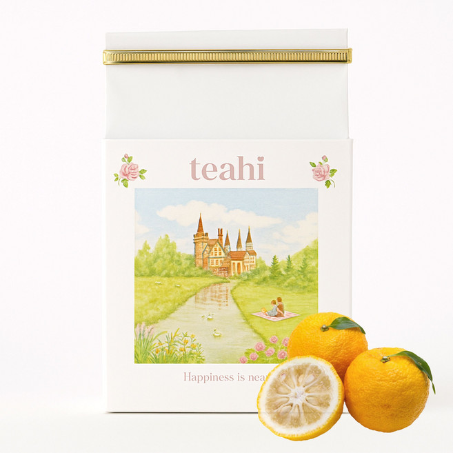 티하이 블렌딩티 유자민트 블렌딩 유자리프레쉬티, 1개, 20개입, 1.5g