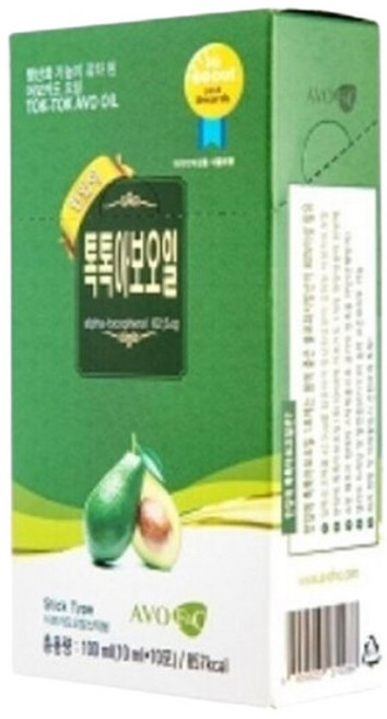 식용유선물세트 한입에톡톡아보오일10포아보카도오일엑스트라버진 카놀라유, 1세트, 10ml