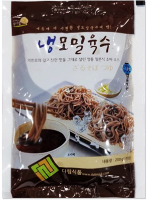 다림식품 일본 정통식 모밀육수, 5개, 200g