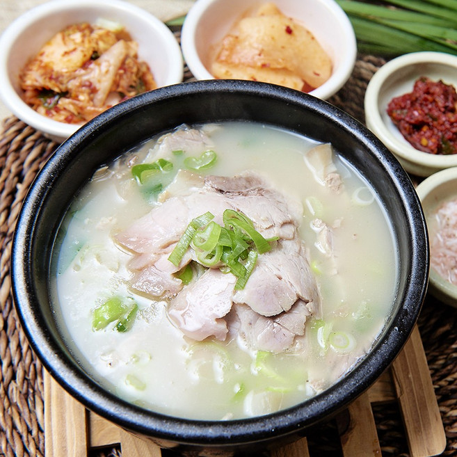 덕이네돼지국밥 부산 태종대 맛집 돼지국밥, 600g, 2개