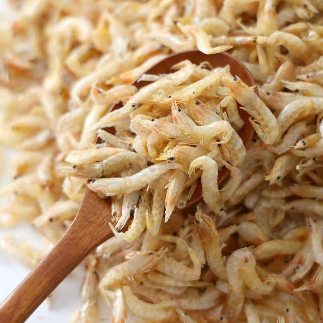 씹을수록 고소한 보리새우 200g 건새우 볶음용 국물용 밥새우, 6개