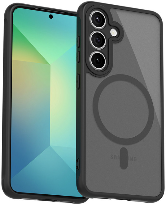 별다섯 핸드폰 맥세이프 반투명 매트 케이스 변색에 강한 자력 마그네틱