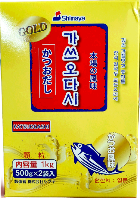 손맛가득 가쓰오다시 (시마야 1K) 배달용 일본라멘용 냉메밀용, 1개, 1kg