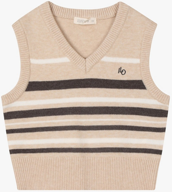 일로딜로 엔씨충장점 모던 ST 니트조끼 IDVK24850 34베이지 81라이트 바이올렛