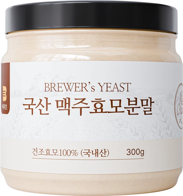 [100% 국내산] 비이츠 맥주효모 분말, 1개, 300g - 쿠팡