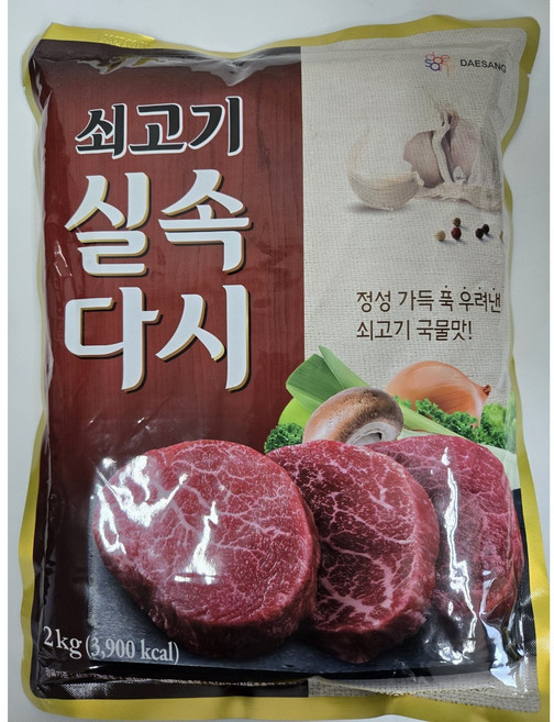 청정원 쇠고기 실속다시2kg, 1개, 2kg