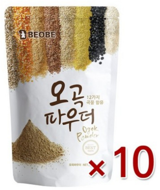 베오베 오곡 파우더 1kg x 10개(박스판매), 10개