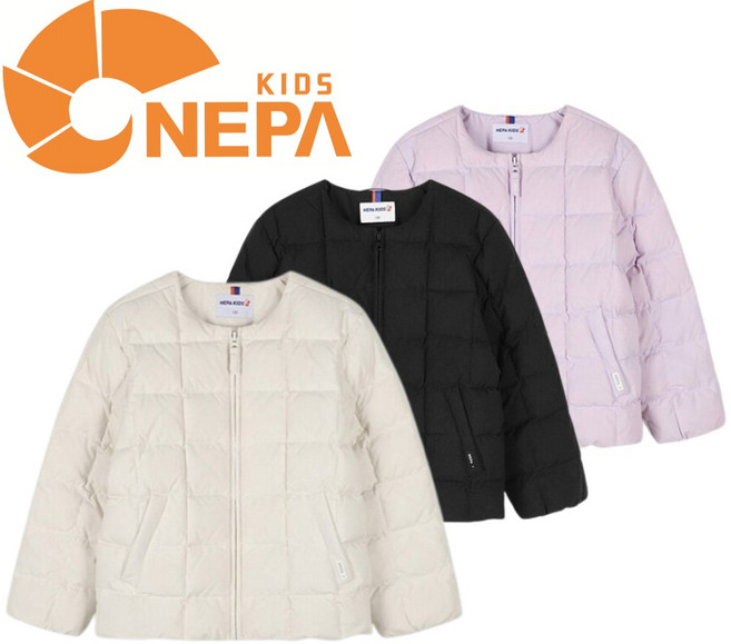 [매장발송] 네파키즈 아동용 덕다운 자켓 패딩 유치원 초등 등원 외출 운동 주니어