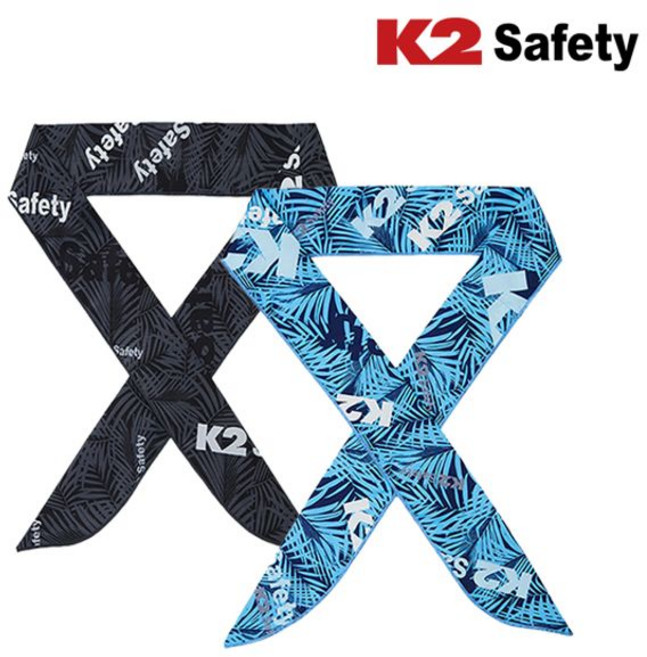 아이스글랜2 K2 냉감소재 아이스폴리머 아이스스카프 여름용품, 블루