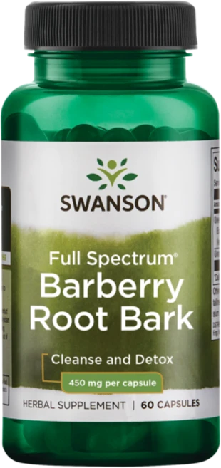 스완슨 풀 스펙트럼 바베리 루트 바크 450mg 캡슐, 1개, 60정 - 쿠팡