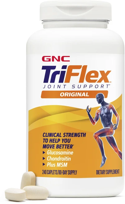 GNC 트라이플렉스 조인트 서포트 오리지널 캐플렛, 1개, 240정 - 쿠팡