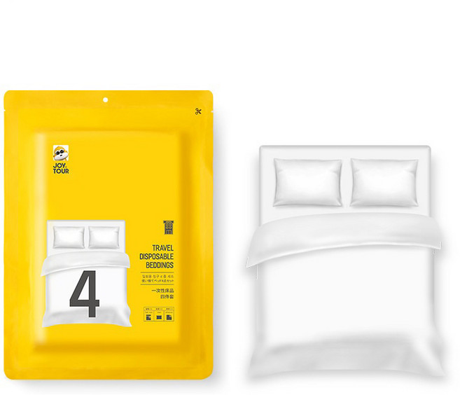 키인더스 일회용 침구 세트 여행 위생 커버