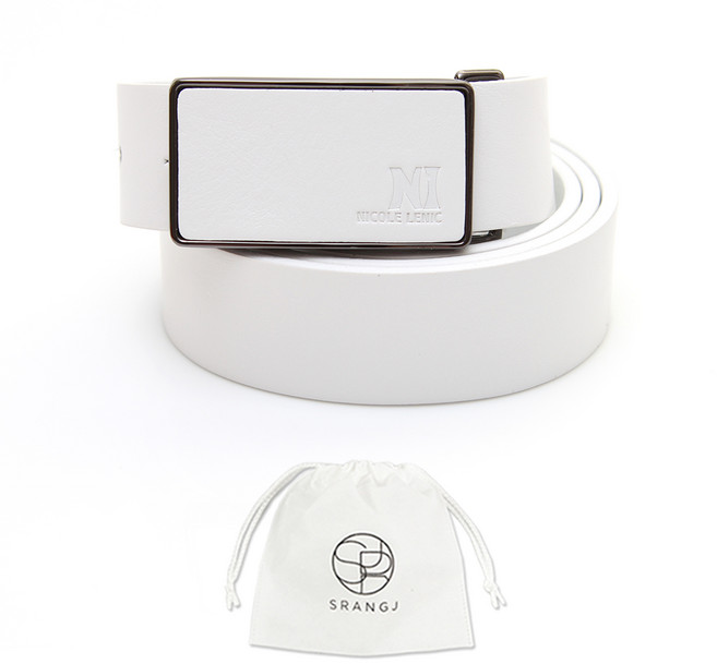 에스랑제이 여성 골프 가죽 벨트