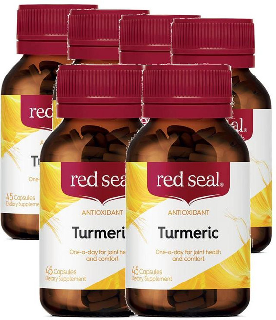레드씰 터메릭 캡슐 Red Seal Turmeric, 6개, 45정