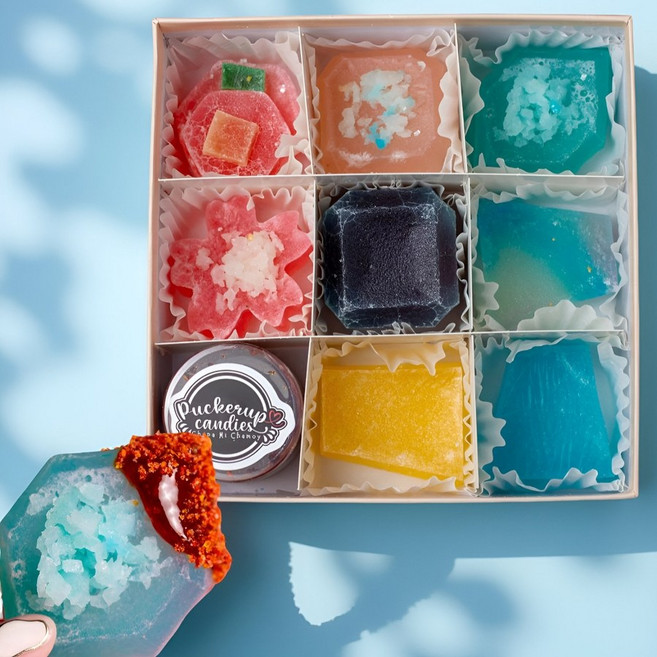 미국 실키잼 실키젬 트린딥띵스 2.0 8가지 과일 맛 캔디 사탕 딥 소스 세트