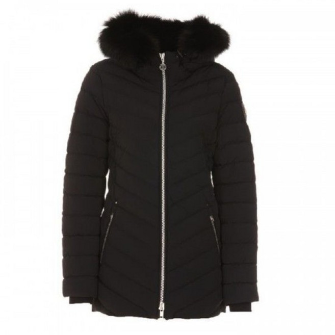 [명품]무스너클 로고 색상 랜덤 M32LJ197 291 로즈론 퍼 후드 패딩 자켓 M32LJ197291