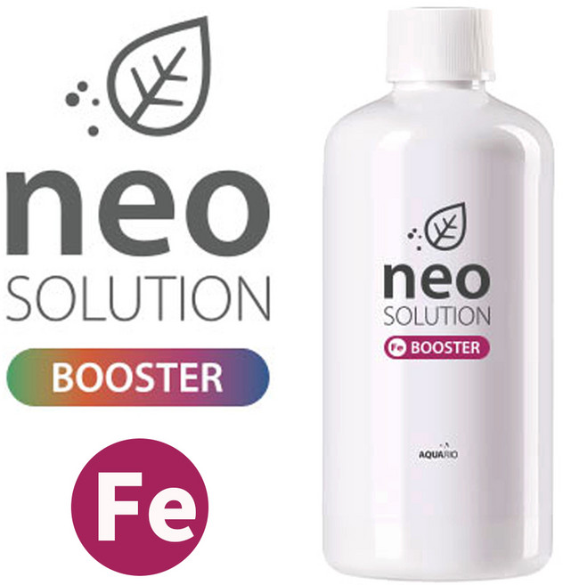 New 네오 솔루션 1 2 K Fe 부스터 150 300ml / 수초 칼륨 철분 액상 비료 전경 후경 발색 영양제 어항 모스 소일 ADA 액비, 1개