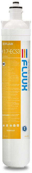 FLUUX 플럭스 H17-ECS3 카본 H17-EPS3 스케일 고유량 필터 커피머신 제빙기 카페 상업용 필터, 1개, H17-ECS3(카본)