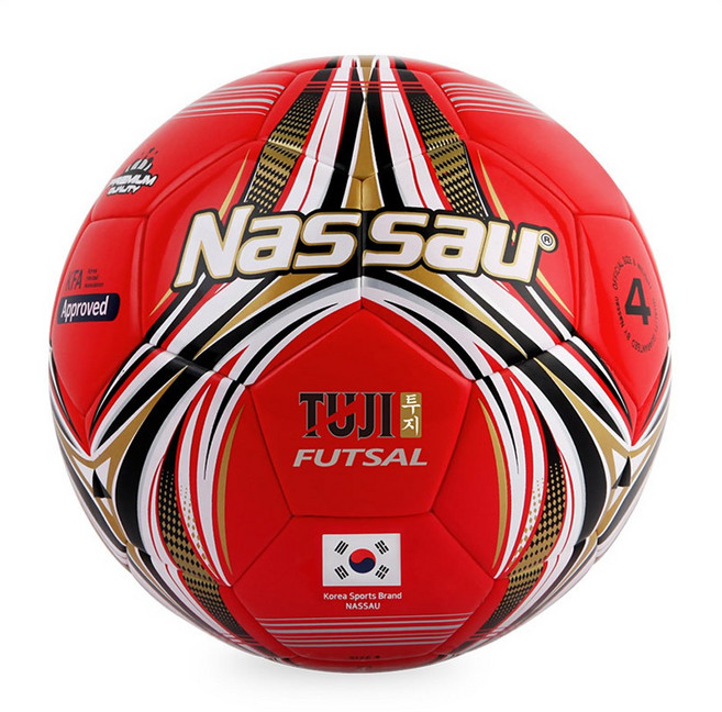 낫소 NEW 투지 풋살공 FTTJ-4 4호 풋살볼 족구공, 단품없음, 1개