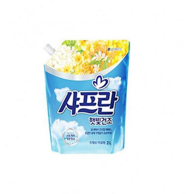 엘지생활건강 사프란 햇빛건조 리필 2.0L 아로마, 1개, 1ml