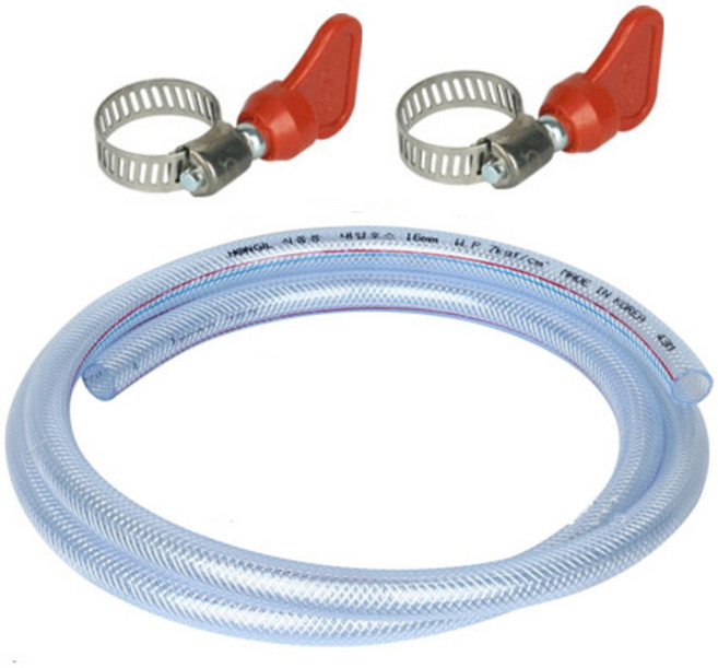 편사 물호스 2M + 0625 호스밴드 2p, 1세트